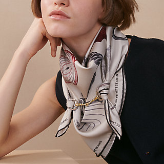 スカーフリング 《モール・トルサド》 - イエロー | Hermès - エルメス